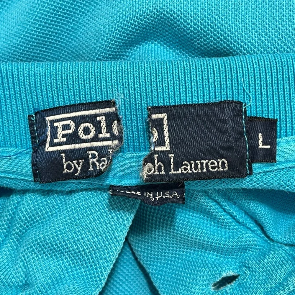 Vintag 90s Polo Ralph Lauren Polo Shirt Men L Preppy Coastal Old Money Aesthetic